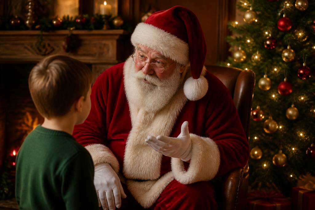 Babbo natale esiste davvero? come parlarne ai bambini senza rovinare la magia